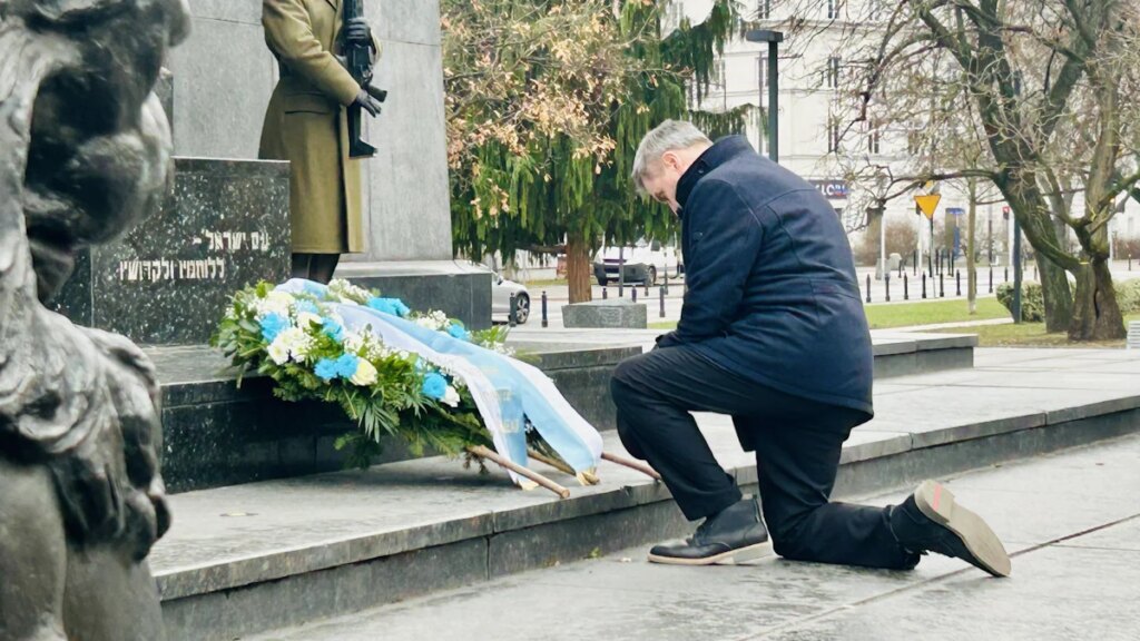 Ministerpräsident Söder in Polen: Auf den Spuren von Willy Brandt