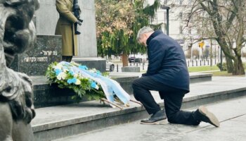 Ministerpräsident Söder in Polen: Auf den Spuren von Willy Brandt