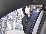 NYPD releases two NEW pictures of healthcare boss's assassin during his getaway in the back of a cab