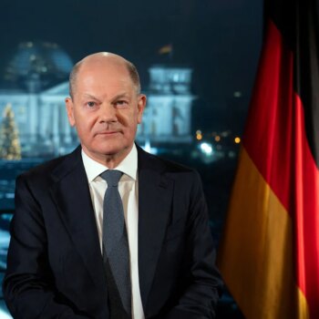 Neujahrsansprache: Scholz: Zusammenhalten in schwieriger Zeit