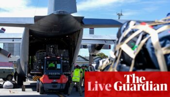 News live: Australian teams touch down in Vanuatu determined to ‘save lives’; Penny Wong pledges $10m for heat and electricity in Ukraine