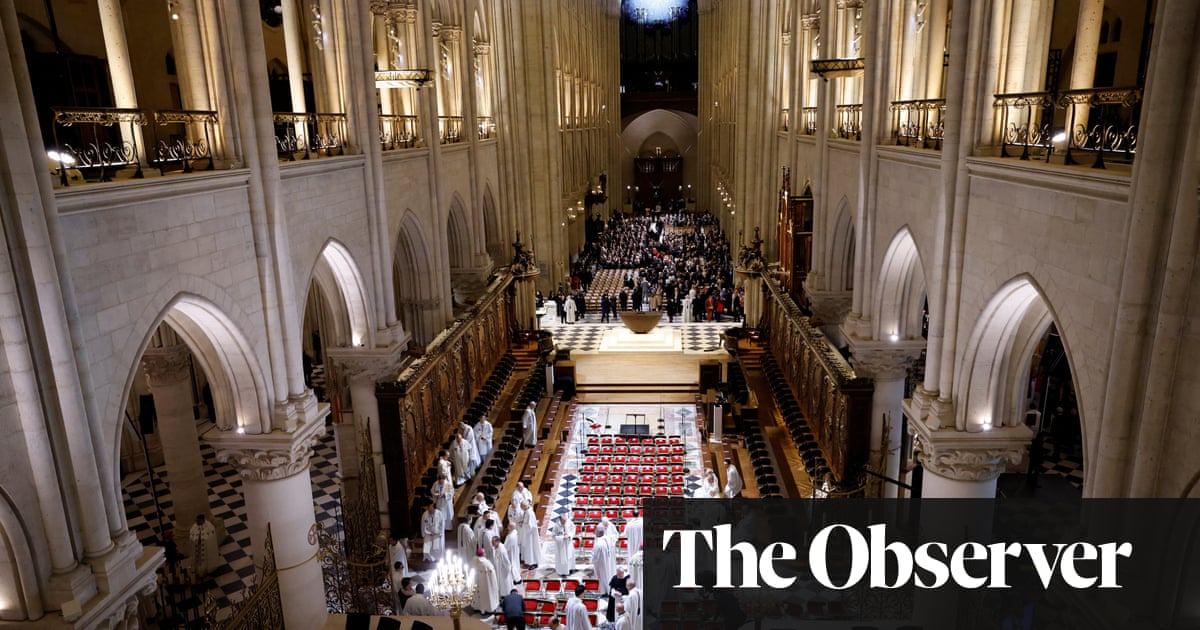 Notre Dame rises from the ashes at last: world leaders join embattled Macron for grand reopening