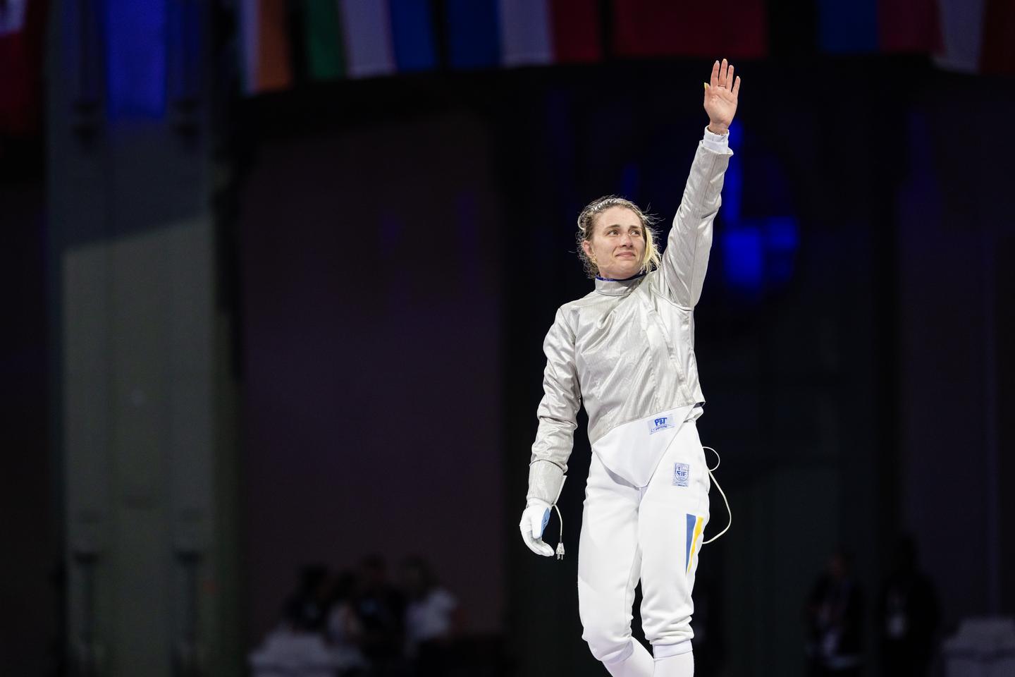 Olga Kharlan, la sabreuse ukrainienne qui a remonté le temps au Grand Palais lors des JO