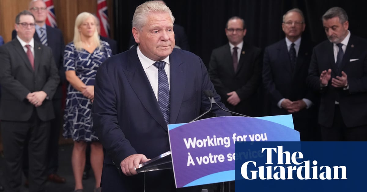 Ontario premier suggests stopping US liquor imports in retaliation for proposed Trump tariffs