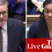 PMQs live: Keir Starmer faces questions from Kemi Badenoch