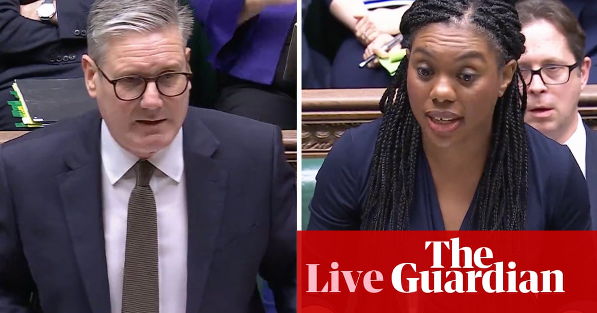 PMQs live: Keir Starmer faces questions from Kemi Badenoch