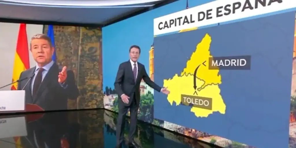 Page, en la inocentada de Antena 3: «que la capital de España deje de ser Madrid y se traslade a Toledo»