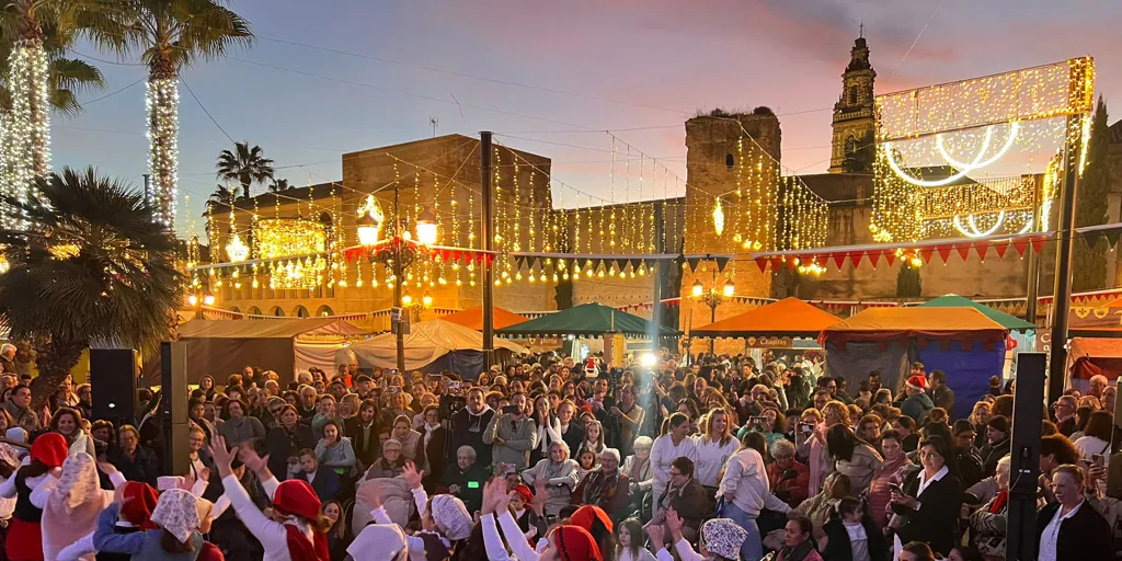 Palma del Río enciende su Navidad de la mano de sus mayores