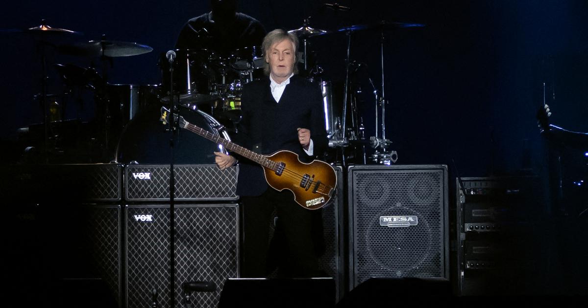 Paul McCartney en majesté à La Défense