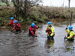 Police continue to search river ford where ex-England rugby star Tom Voyce last seen trying to cross in Storm Darragh - as rugby community rallies together