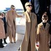 Princess Gabriella of Monaco matches her mother Charlene in tan coat and shades (while brother Jacques, 9, twins with dad Albert)