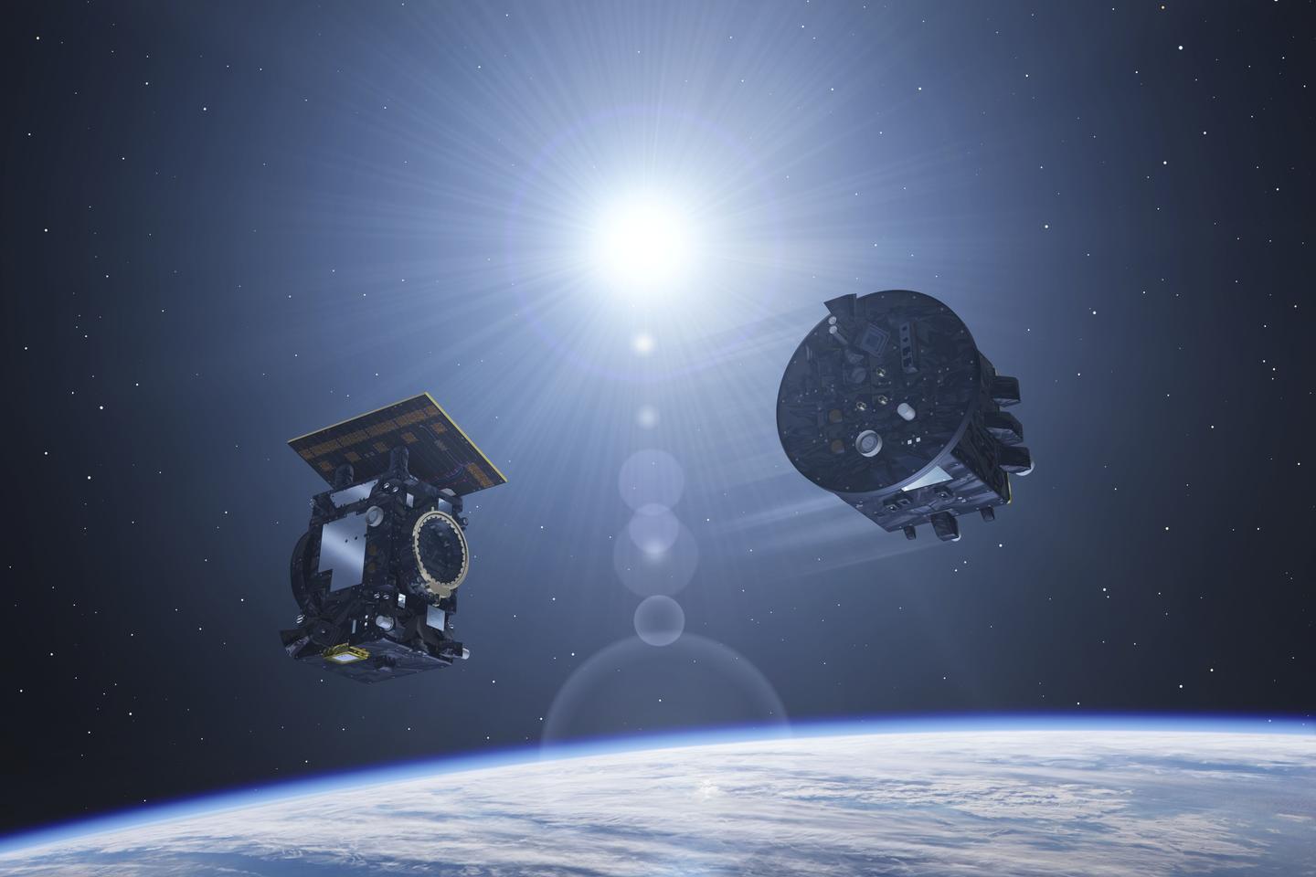 Proba-3, un duo de satellites s’envole pour éclipser le Soleil