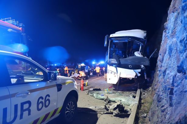 Pyrenees bus crash leaves 3 dead and multiple injured after coach smashes into cliff