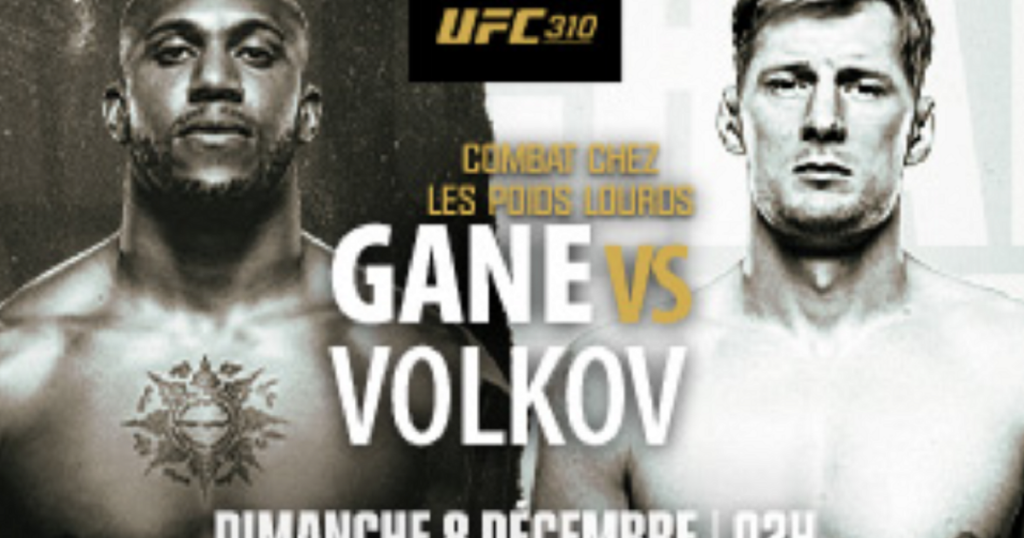 RMC Sport : découvrez cette promo exceptionnelle pour regarder le combat Gane vs Volkov de l’UFC 310