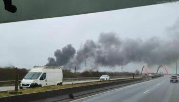 Raisons inconnues: Un bus a pris feu ce lundi à Schifflange