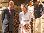 Royals caught out with ANOTHER digitally altered snap - as Prince Edward and Sophie switch Christmas card to make them more like Queen Elizabeth and Prince Philip