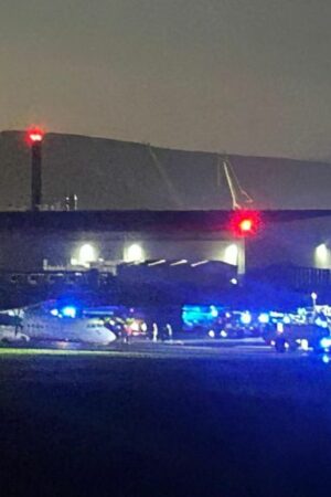 Runway shut after emergency at Belfast City Airport