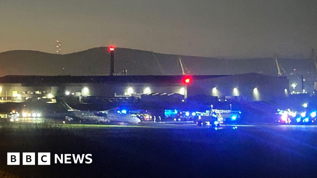 Runway shut after emergency at Belfast City Airport