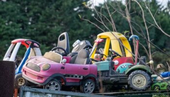 Scrap dealer faces jail if he fails to clear 'graveyard' of toy cars and Henry Hoovers