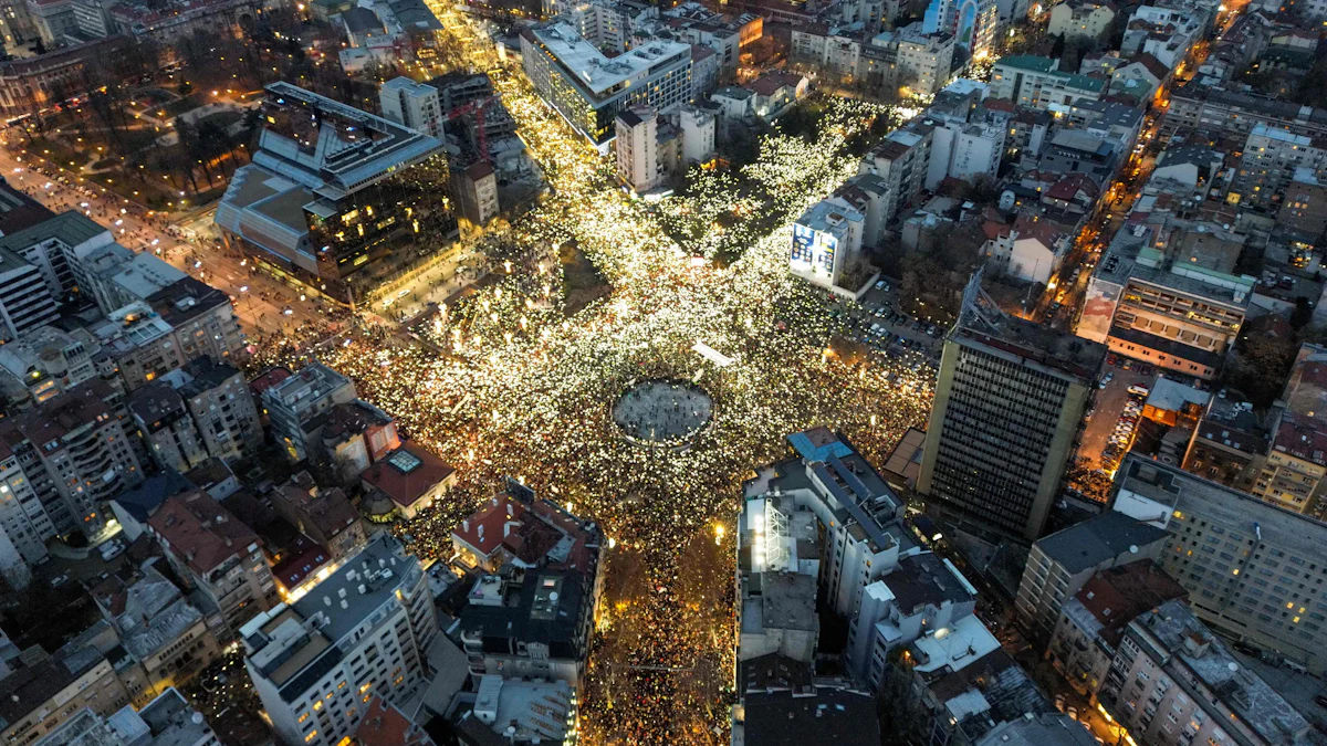 Serbien: Die Protestwelle wird immer mächtiger