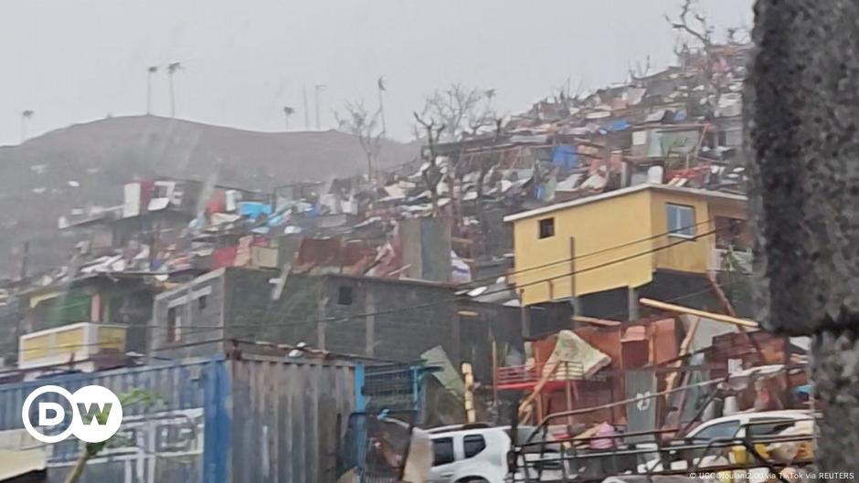 Severe cyclone batters French overseas territory Mayotte