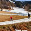 Ski holidays in the Alps could become a thing of the past, scientists warn - as figures reveal snowfall has plummeted by a THIRD since 1920