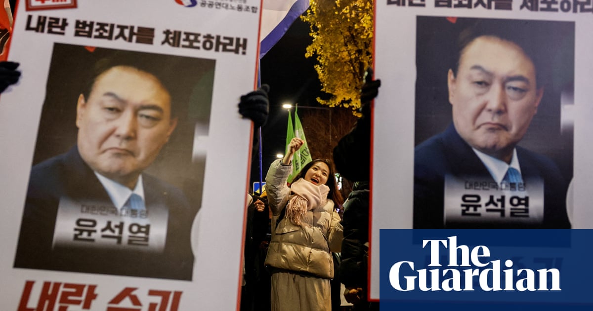 South Korea ruling party leader says country risks ‘great danger’ unless President Yoon suspended