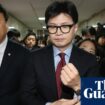 South Korea ruling party leader steps down after backing impeachment of President Yoon