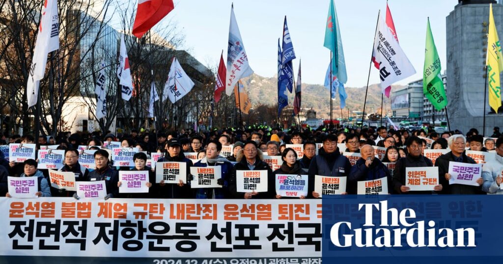 South Korea’s president Yoon Suk Yeol faces calls to resign after martial law shock