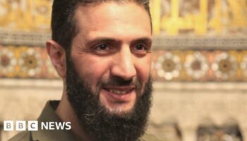 Syria not a threat to world, rebel leader Ahmed al-Sharaa tells BBC