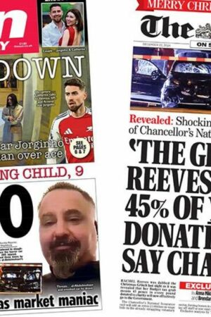 The Papers: 'Free to kill' and Reeves 'the Grinch'