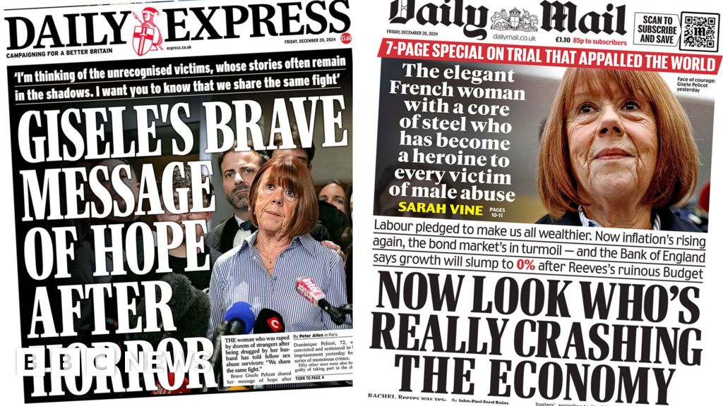 The Papers: 'Hope after horror' and Labour 'crashing the economy'