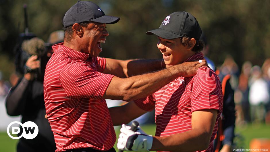 Tiger Woods' teenage son, Charlie, hits first hole-in-one