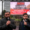 « Une chasse aux sorcières » : une cinquantaine de fans de Cyril Hanouna manifestent devant l’Arcom