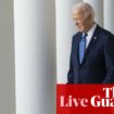 White House says Biden pardoned son to protect him from political opponents – live