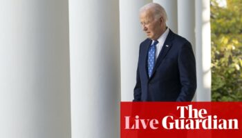 White House says Biden pardoned son to protect him from political opponents – live