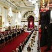 Who's who at the royal state banquet? Glittering reception for Emir of Qatar attended by flurry of VIPs, from the Beckhams to political diplomats