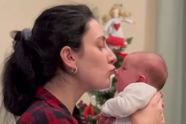 ‘I went into labour during Christmas dinner and gave birth just hours later’