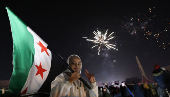 A Damas, feux d'artifice et beaucoup d'espoir pour célébrer la nouvelle année