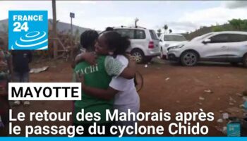 Mayotte : le retour des Mahorais après le passage du cyclone Chido