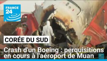 Corée du Sud : perquisitions en cours à l'aéroport de Muan après le crash d'un Boeing