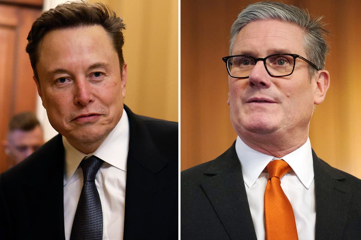 Elon Musk demands Tommy Robinson be freed from prison in fresh conspiracy claims against Keir Starmer