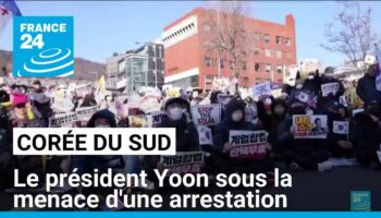 Corée du Sud : le président Yoon sous la menace d'une arrestation