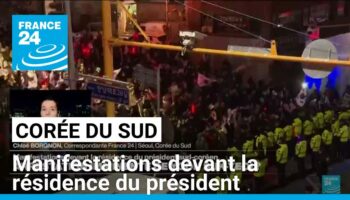 Corée du Sud : manifestations devant la résidence du président Yoon Suk-Yeol