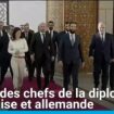 Syrie : visite des chefs de la diplomatie française et allemande