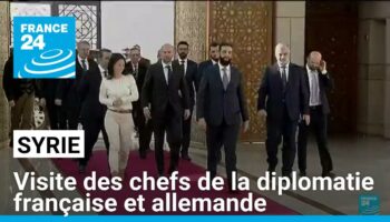 Syrie : visite des chefs de la diplomatie française et allemande