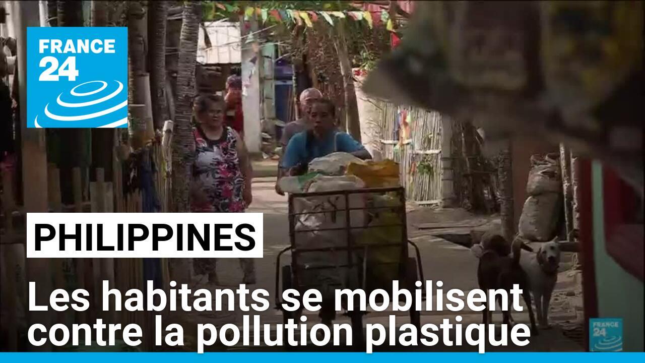 Philippines : les habitants d'une île se mobilisent contre la pollution plastique