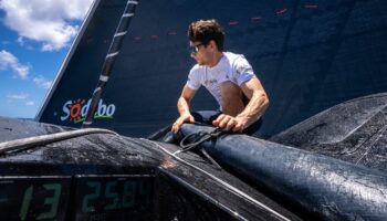 VIDEO. Trophée Jules-Verne : les images impressionnantes de Sodebo Ultim 3, aux prises avec des mers du Sud déchaînées