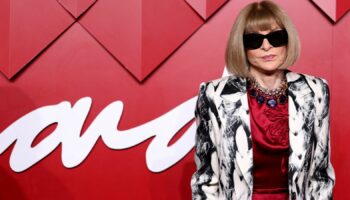 Anna Wintour poses on the red carpet of The Fashion Awards 2024 at the Royal Albert Hall in London, Britain, December 2, 2024. REUTERS/Hannah McKay N