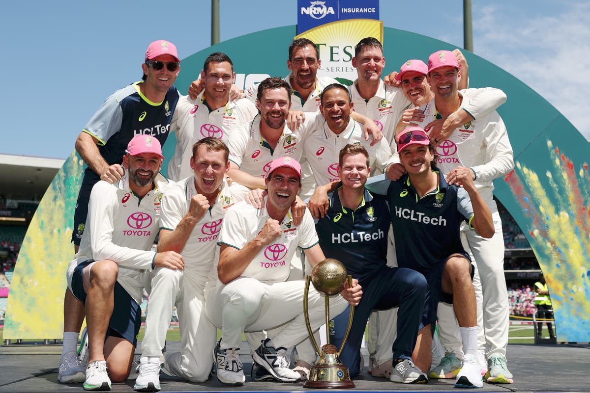 Australia hold nerve to seal series victory over India and book World Test Championship final place